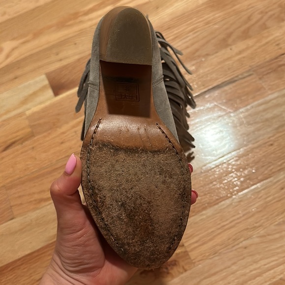 Frye llana Fringe Short Booties - Picture 4 of 6